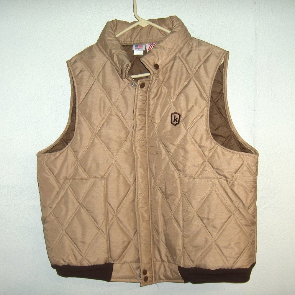 Keltgen Vest by Wiman, XL, Measures 47" Chest, Made in USA